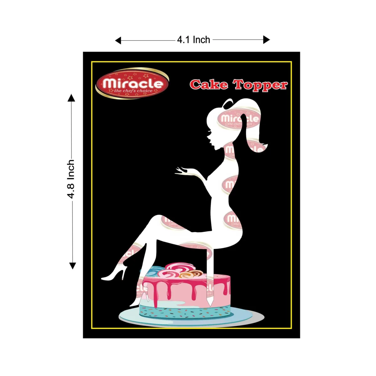 Miracle Girl Topper T4 Design2. - 1