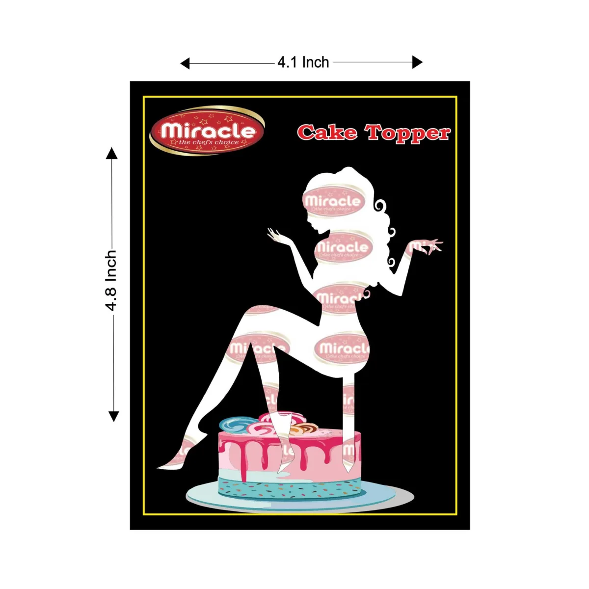 Miracle Girl Topper T4 Design4. - 1