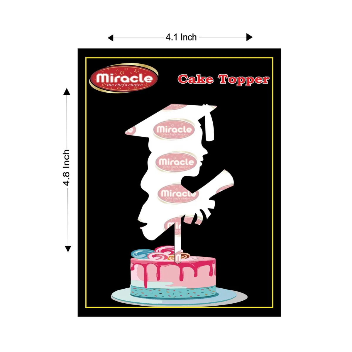 Miracle Girl Topper T4 Design8. - 1