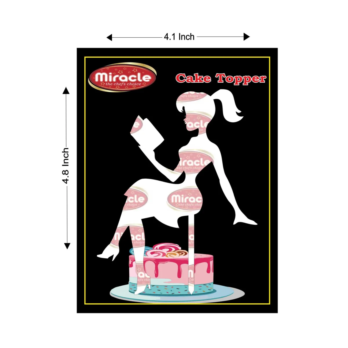 Miracle Girl Topper T4 Design12. - 1