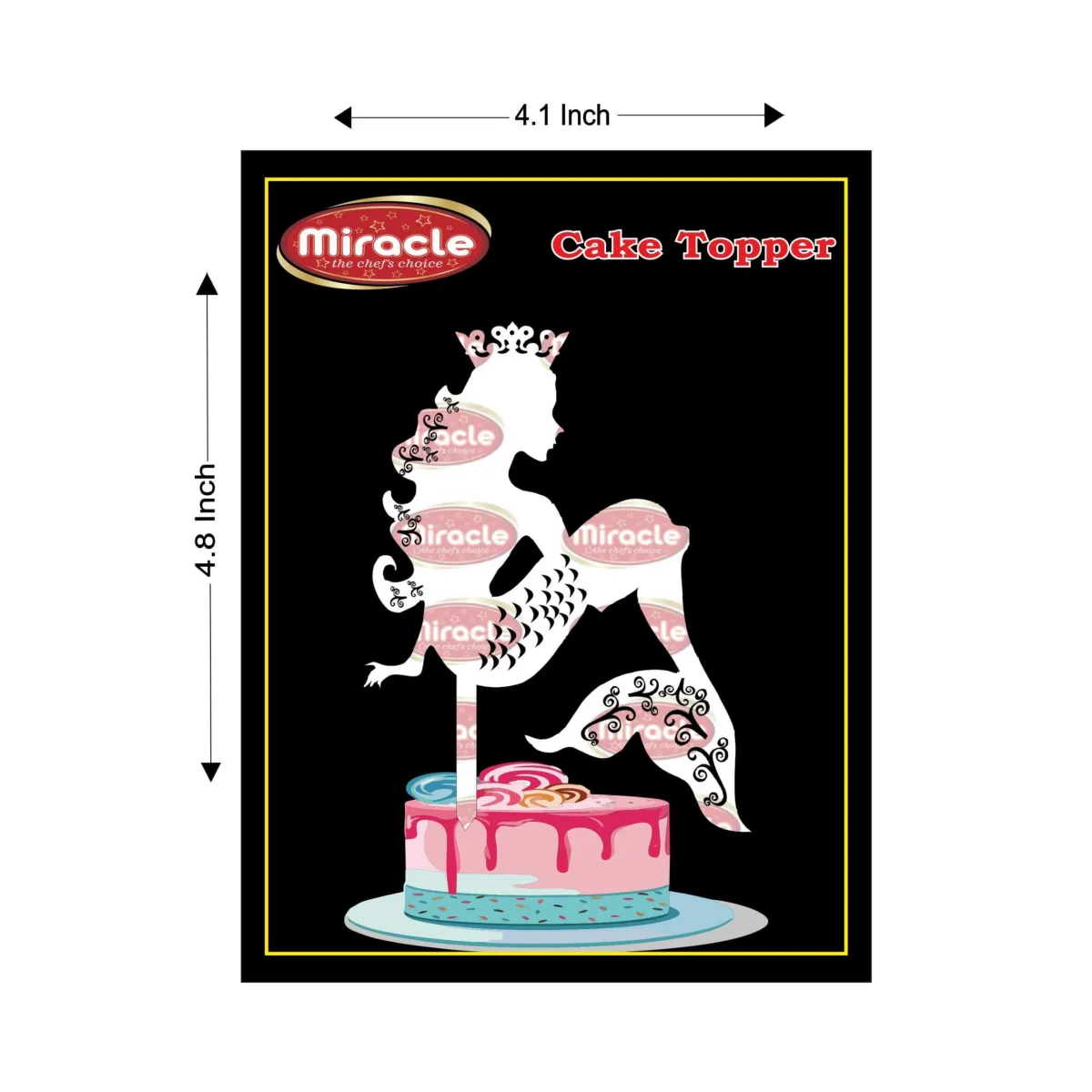 Miracle Girl Topper T4 Design14. - 1