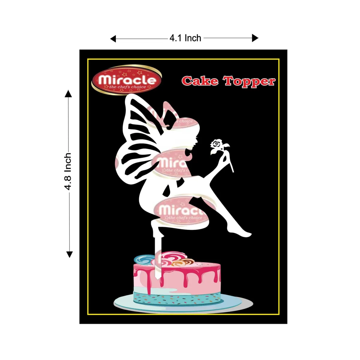 Miracle Girl Topper T4 Design15. - 1