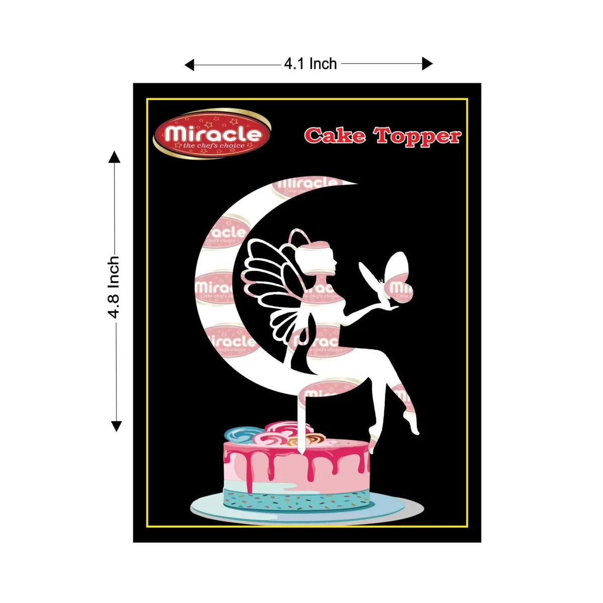 Miracle Girl Topper T4 Design16. - 1