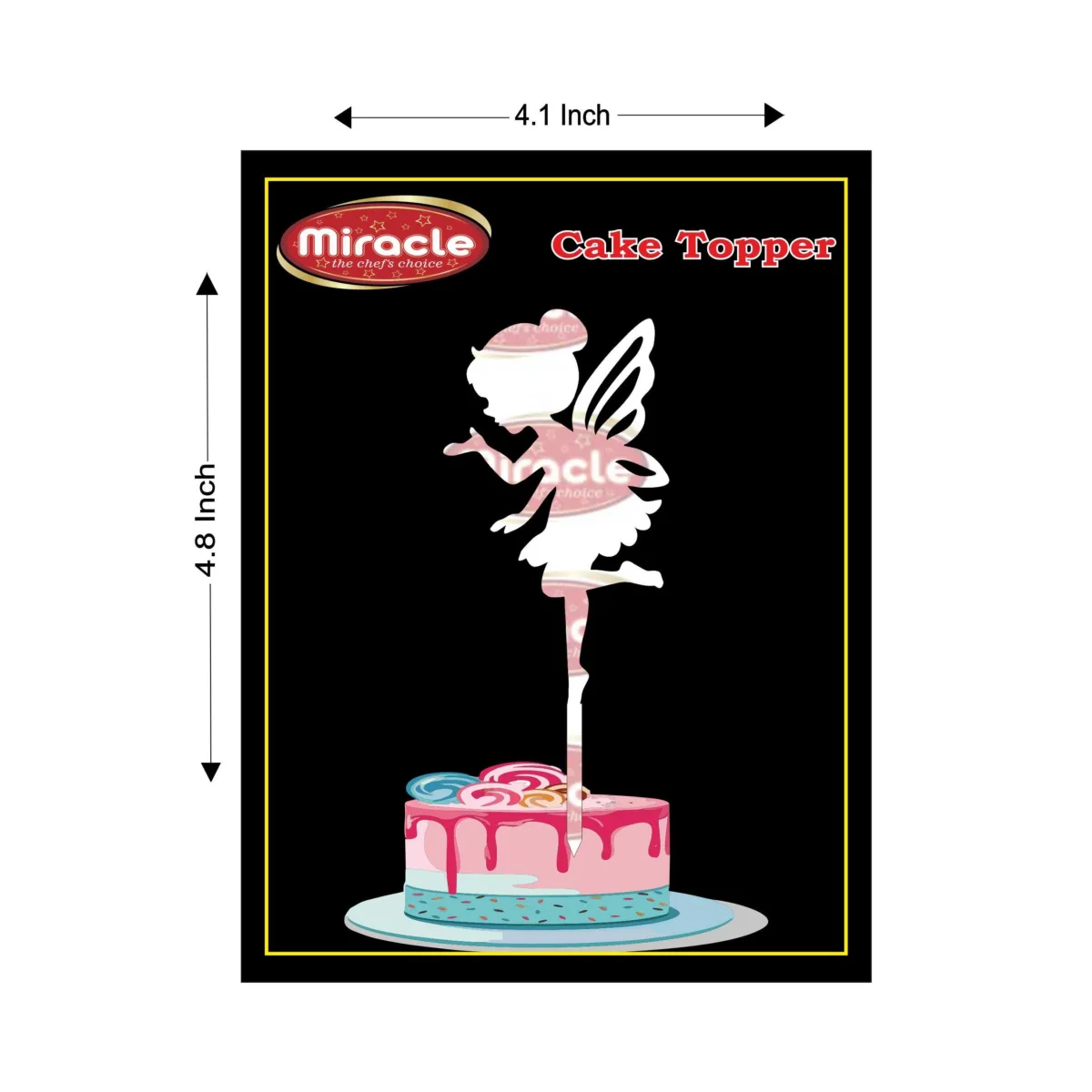 Miracle Girl Topper T4 Design19. - 1