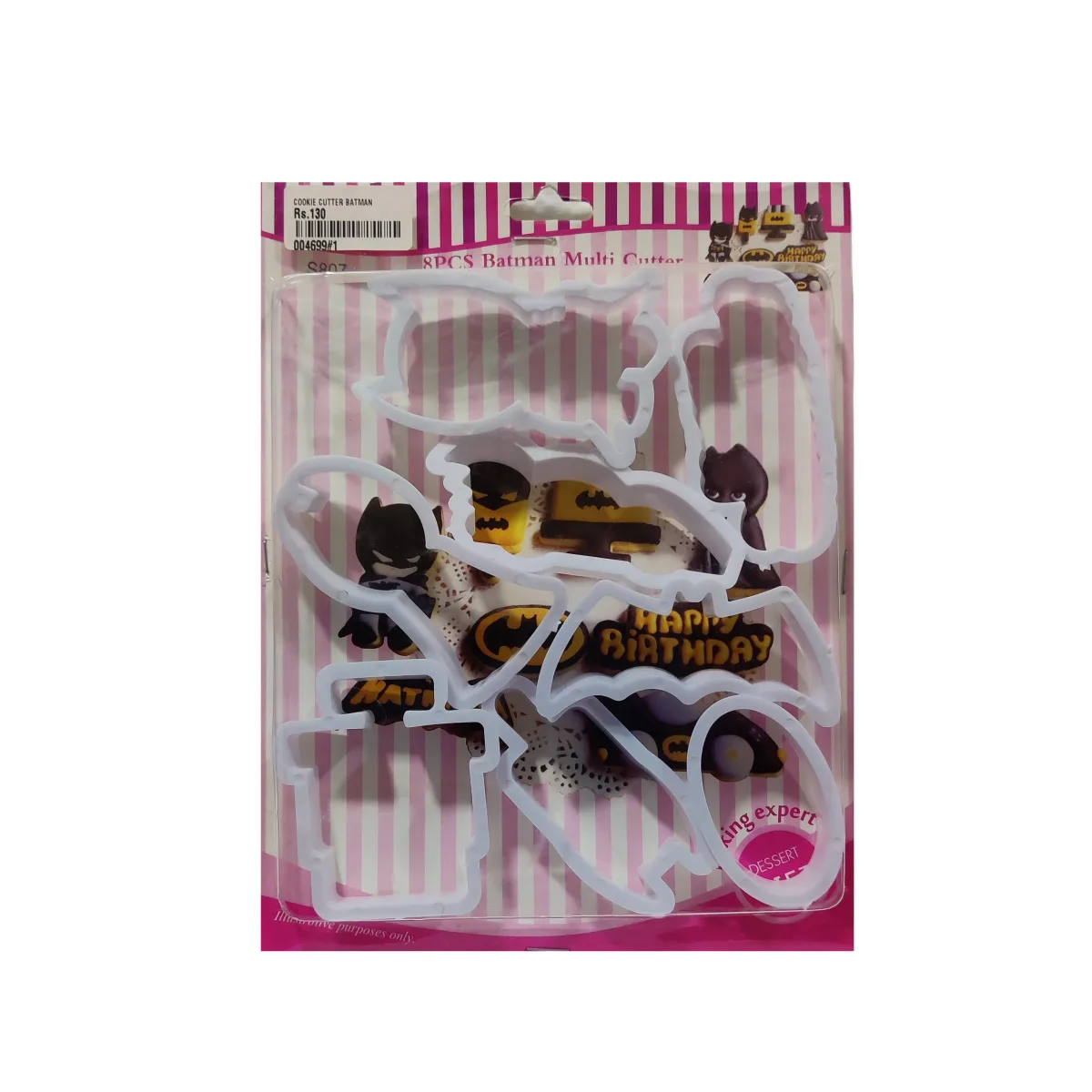 Batman Multi Cutter 8Pcs - 1