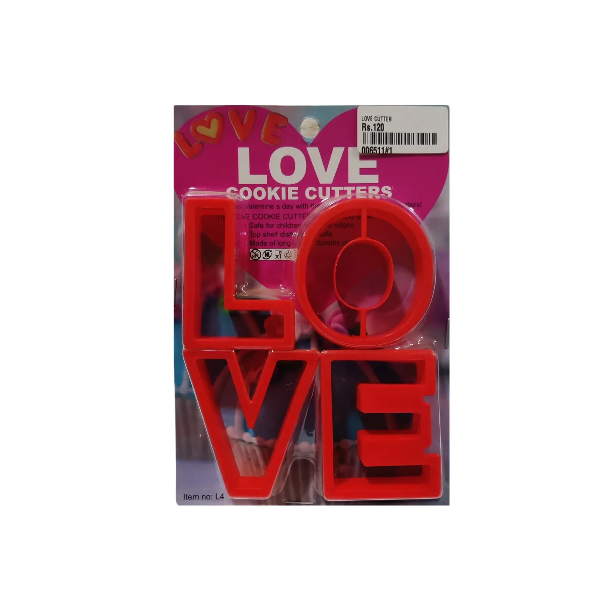 Love Cookies Cutter - 1