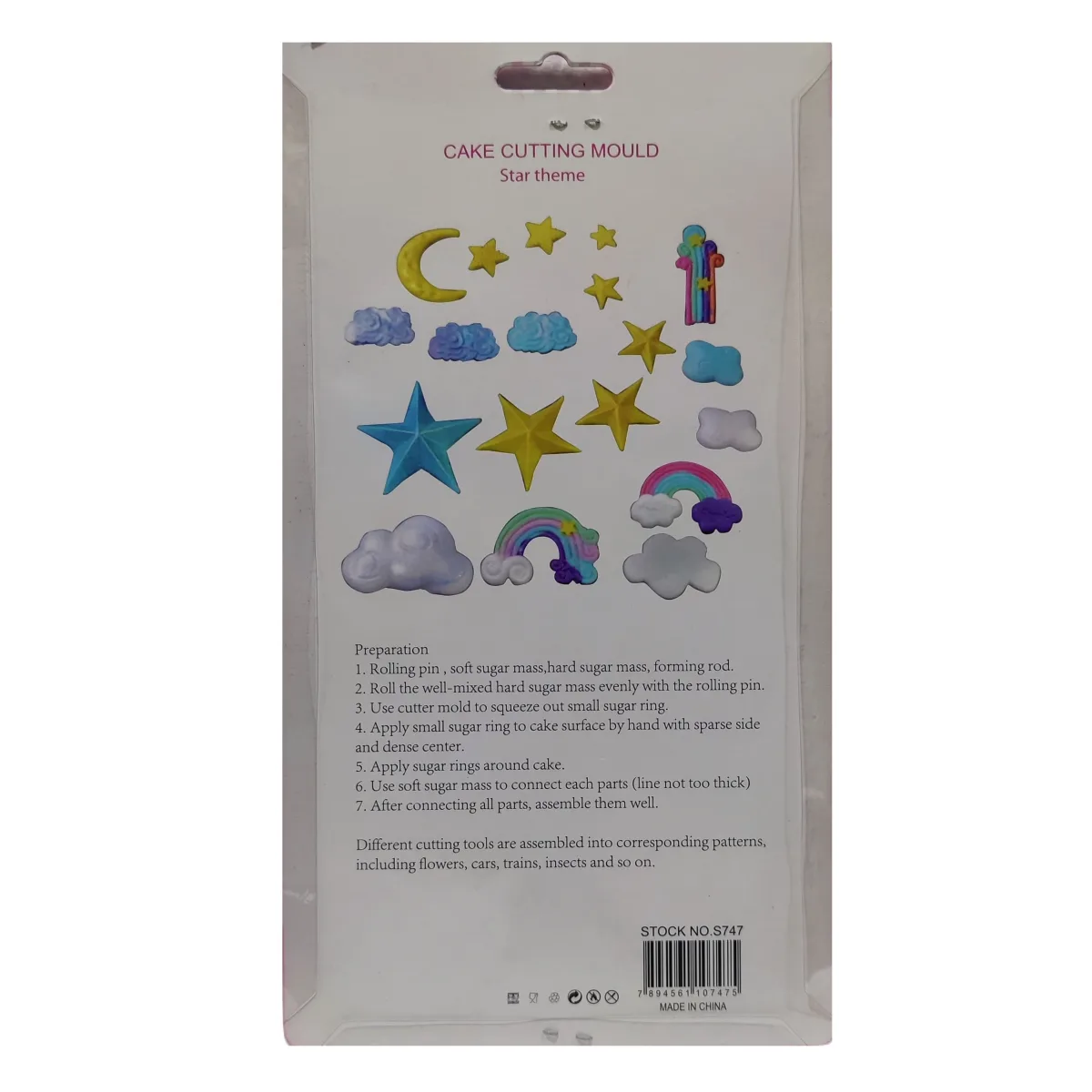 Rainbow & Star Cutter Set - 2