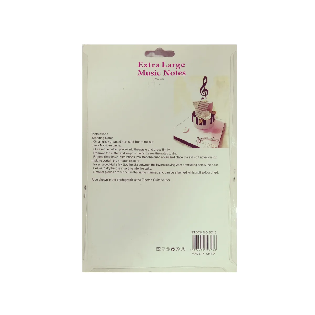 Extra Large Music Notes Punch Cutter - 2