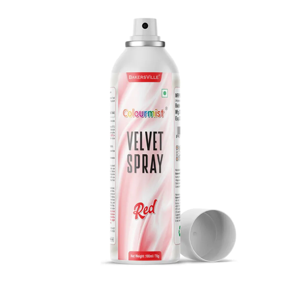 Colourmist Velvet Spray 100Ml Red - 1