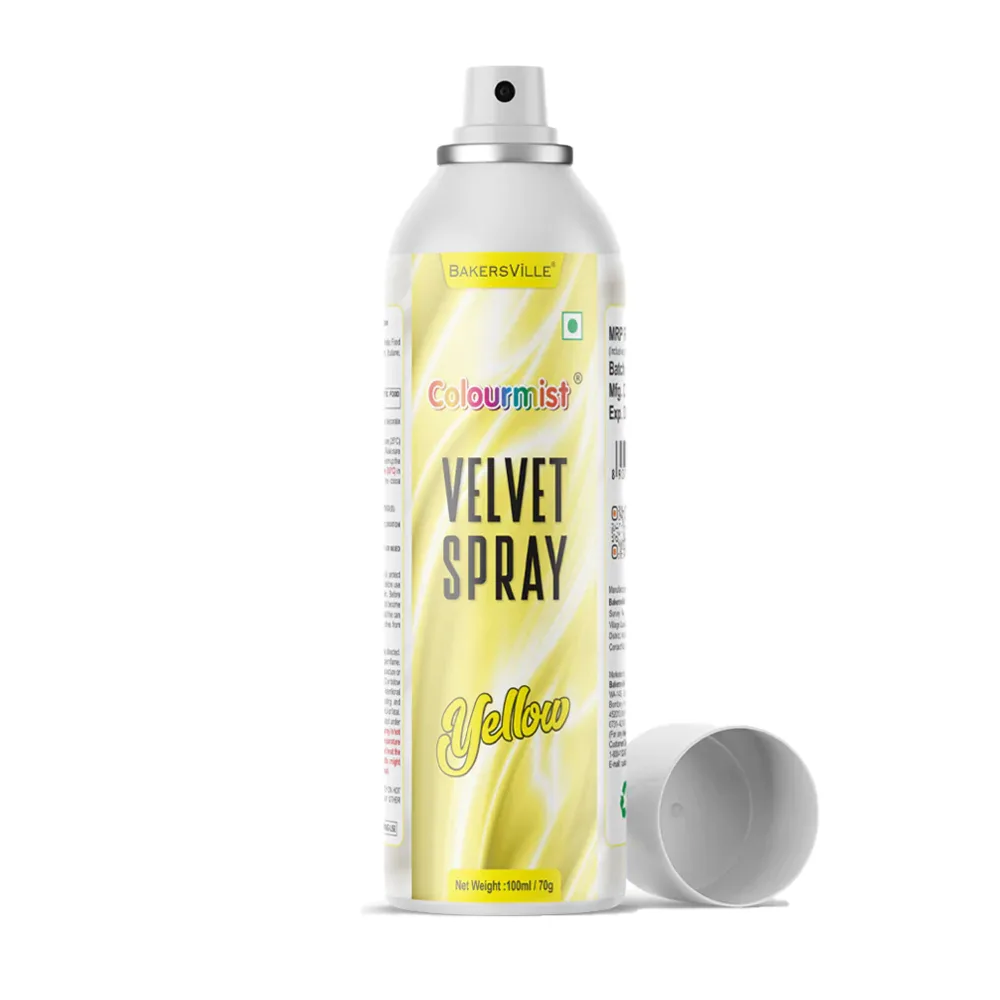 Colourmist Velvet Spray 100Ml Yellow - 1