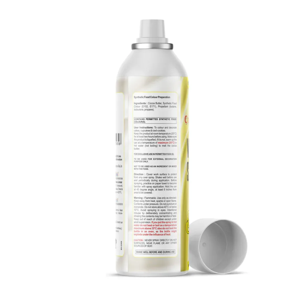 Colourmist Velvet Spray 100Ml Yellow - 2