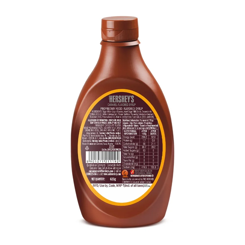 Hershey's Caramel Flavored Syrup 623gm - 2