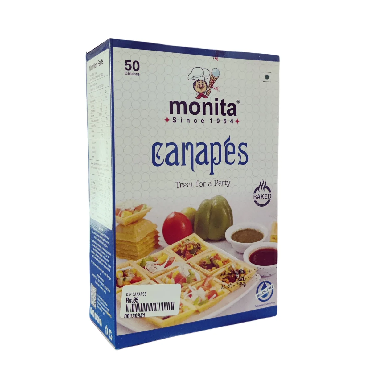 Monita Canapes 50Pcs - 1