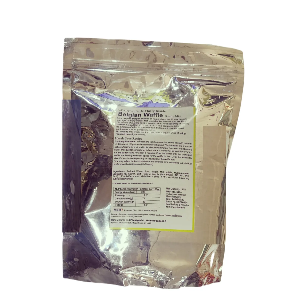 Calino Belgian Waffle Mix 1Kg - 2