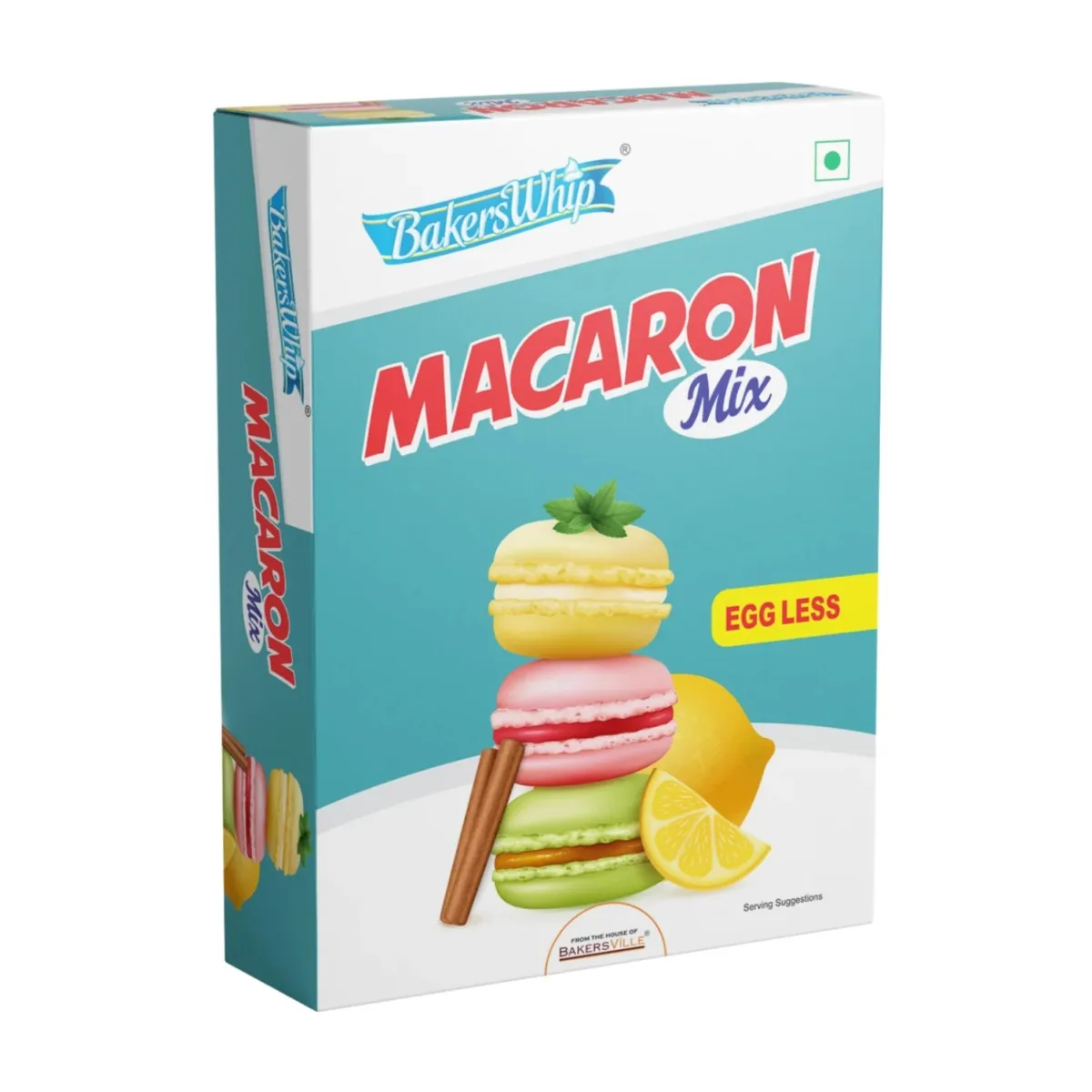 Bakerswhip Macaron Mix Eggless 450Gm - 1