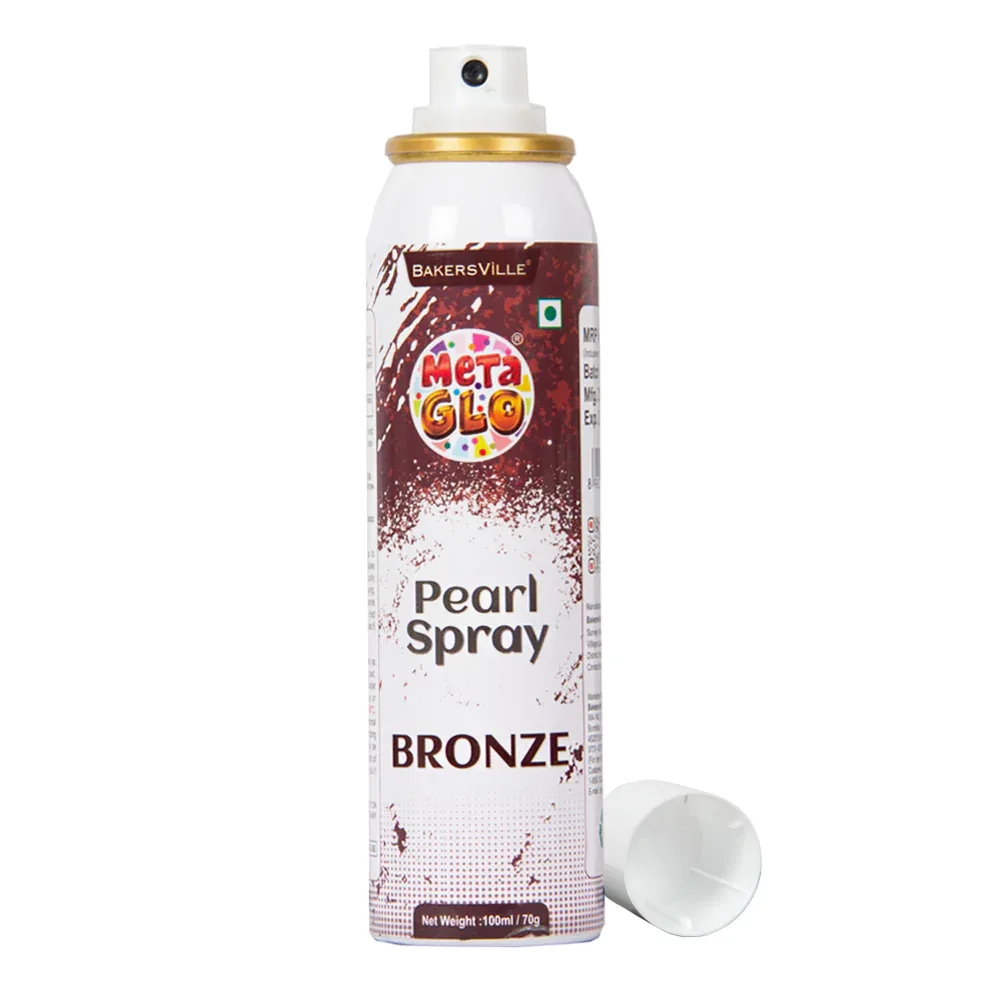 Meta Glo Pearl Spray Colour 100Ml Bronze - 1