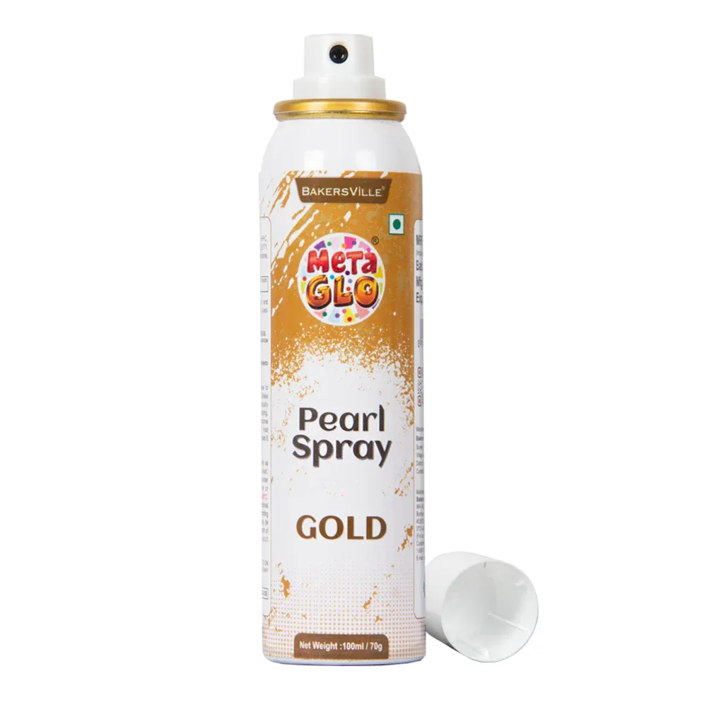 Meta Glo Pearl Spray Colour 100Ml Gold - 1