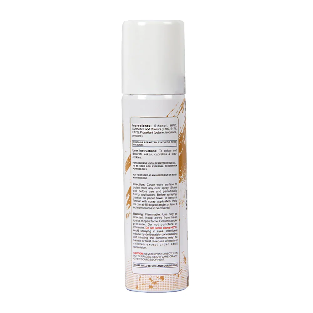 Meta Glo Pearl Spray Colour 100Ml Gold - 2