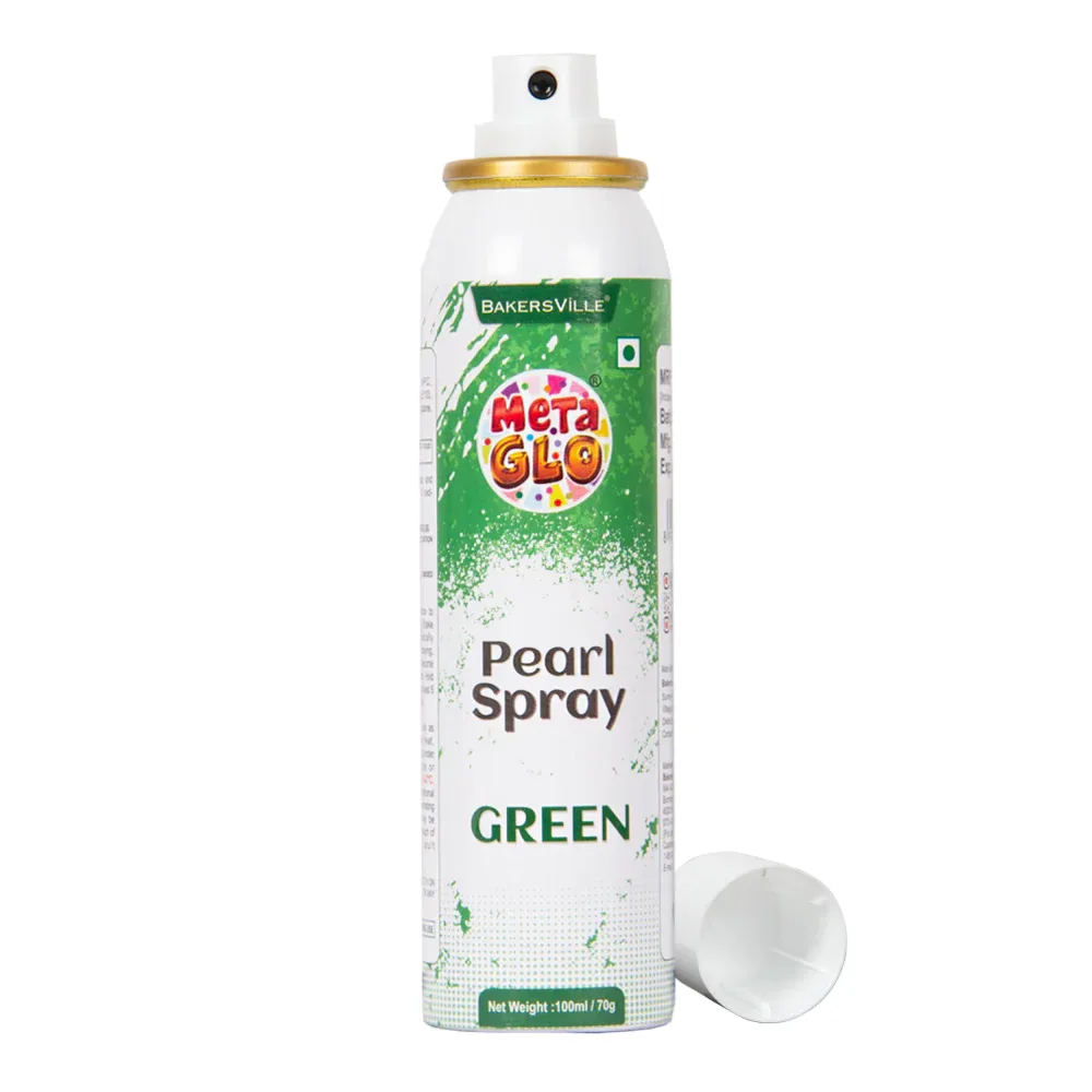 Meta Glo Pearl Spray Colour 100Ml Green - 1