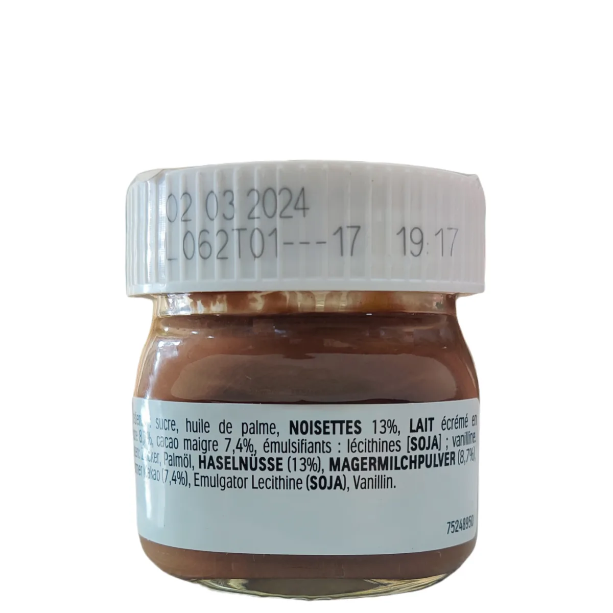 Nutella Chocolate Hazelnut Spread 25Gm - 2