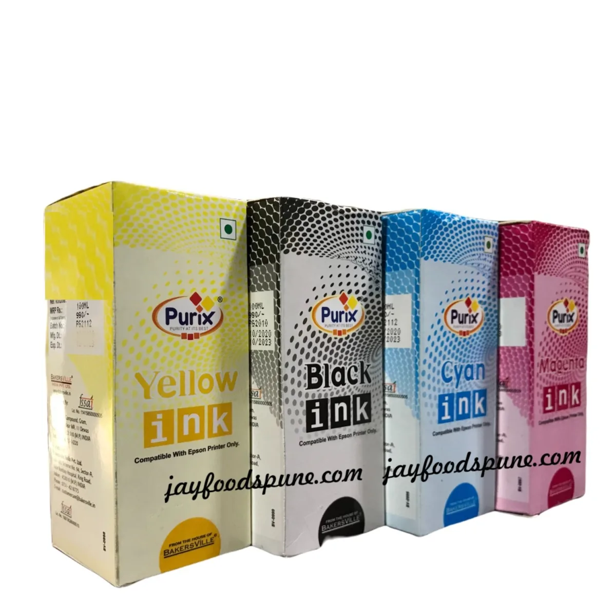 Purix Edible Colour Ink set - 1
