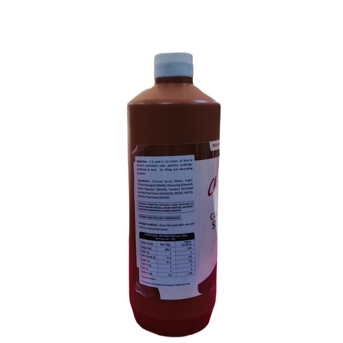Chocoville  Syrup 1.3Kg Caramel - 2