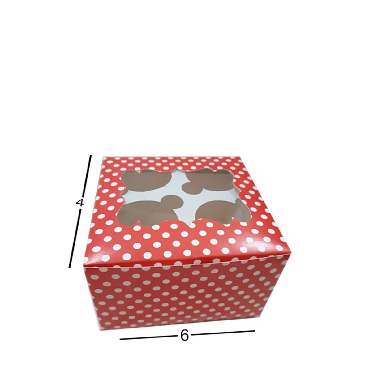 Cup Cake/Muffin Box 4 Cavity - 2