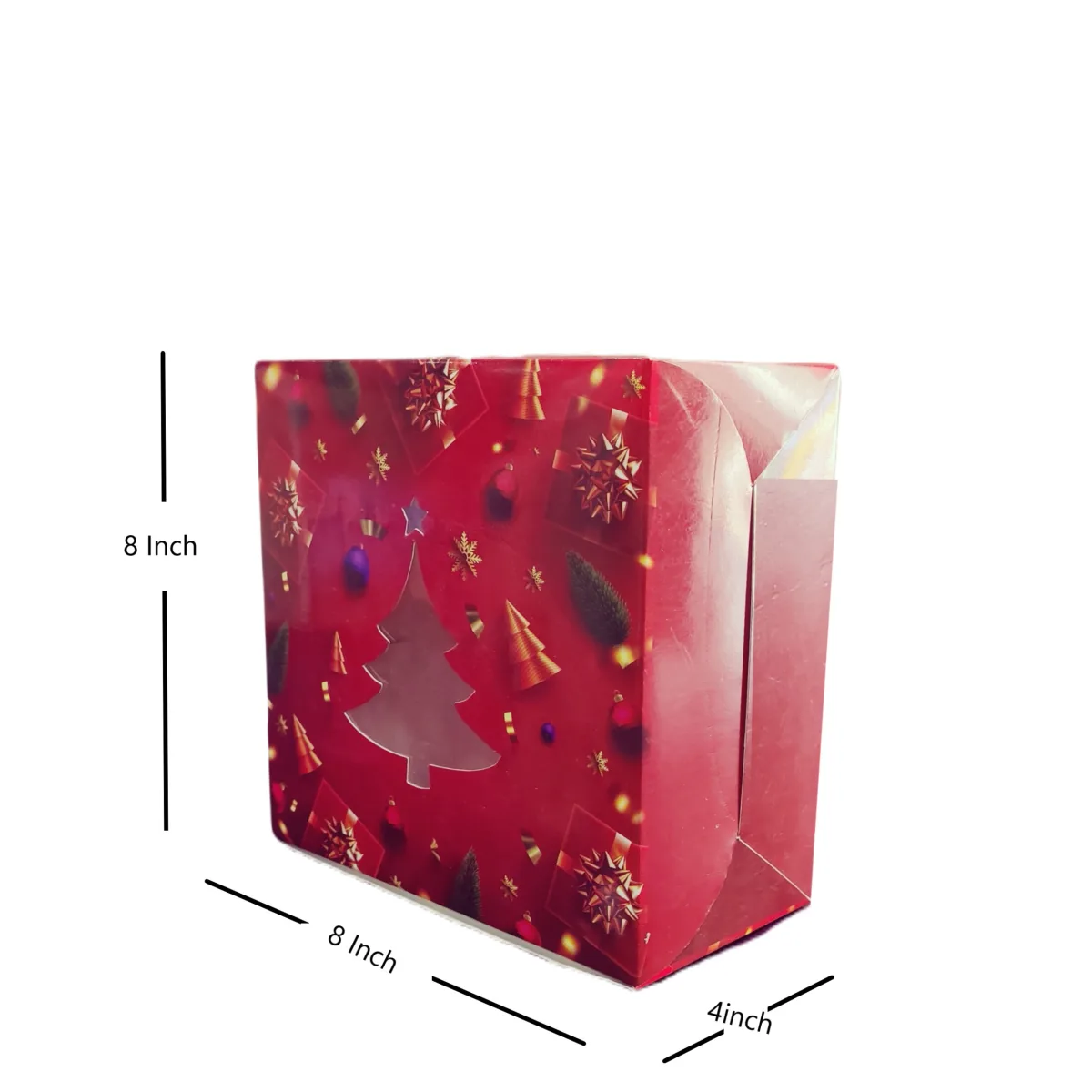 Christmas Cake Box 8 Inch - 1