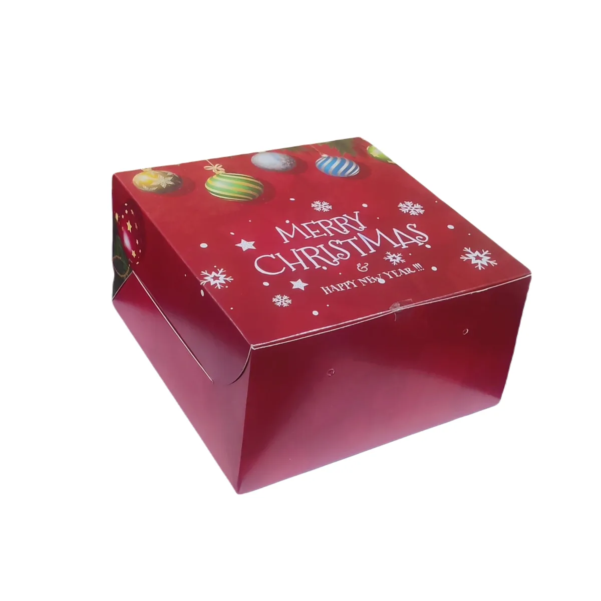 Christmas Cake Box 8 Inch - 2