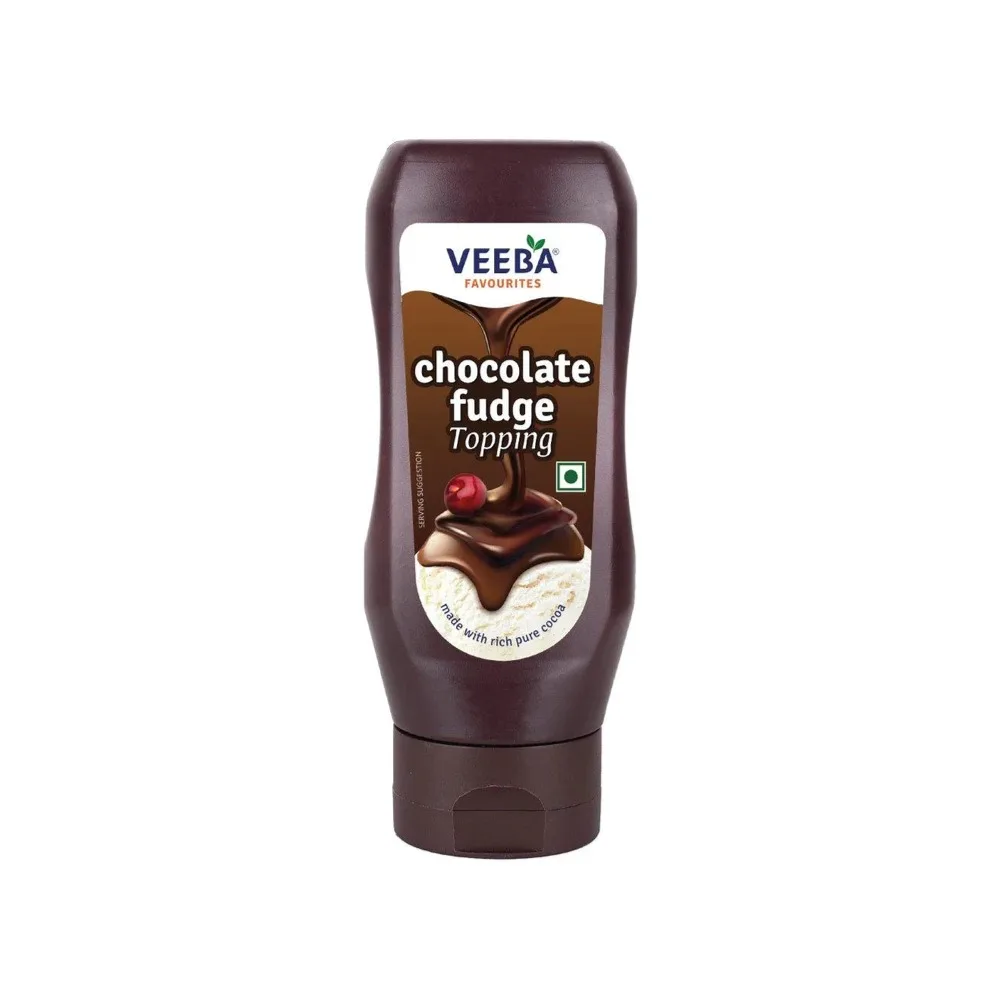 Veeba Chocolate Fudge Topping (380g) - 1