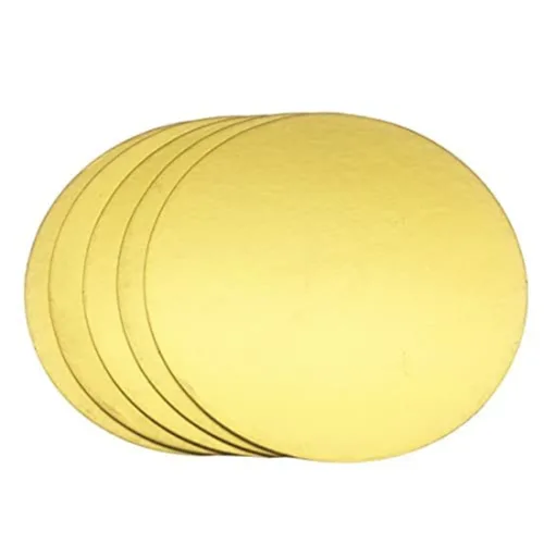 Cake Base Round Golden - 1