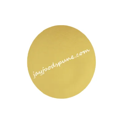 Cake Base Round Golden 12 Inch - 1