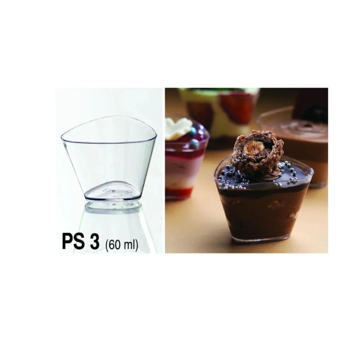 Pipl Ps-3 Triangle Cup 60ml - 2