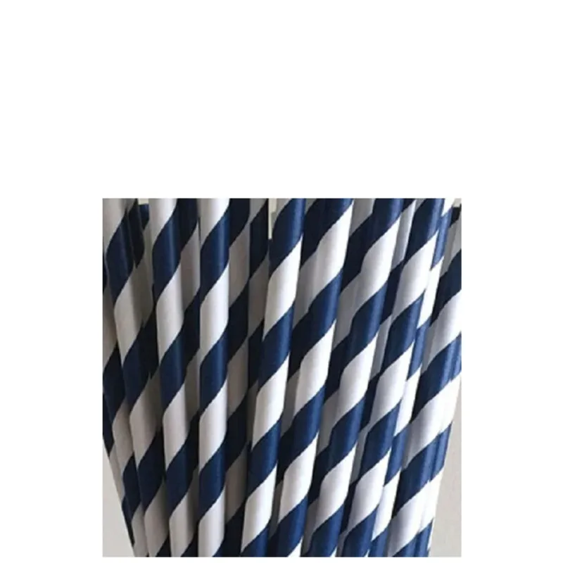 Compostable Paper Straw 8mm 100Pcs - 2