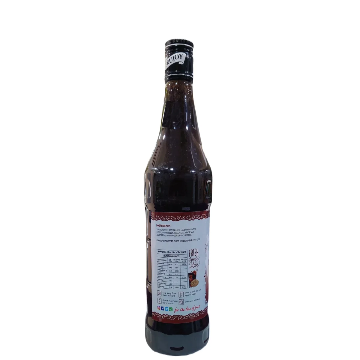 Frujoy Shahi Jeera Syrup 750ml - 2
