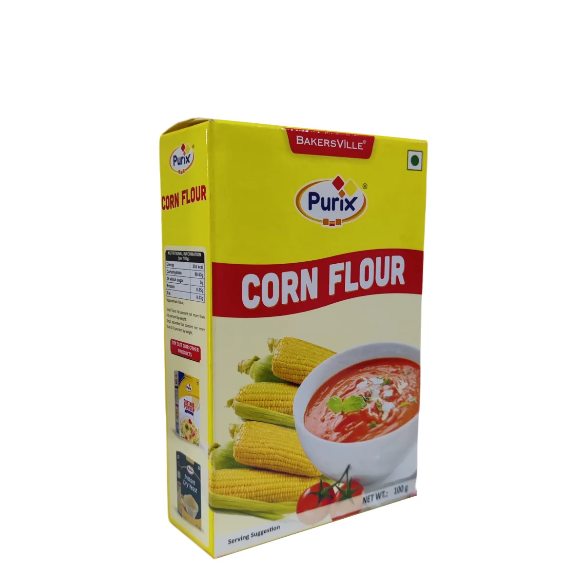 Purix Corn Flour  100 Gm - 1