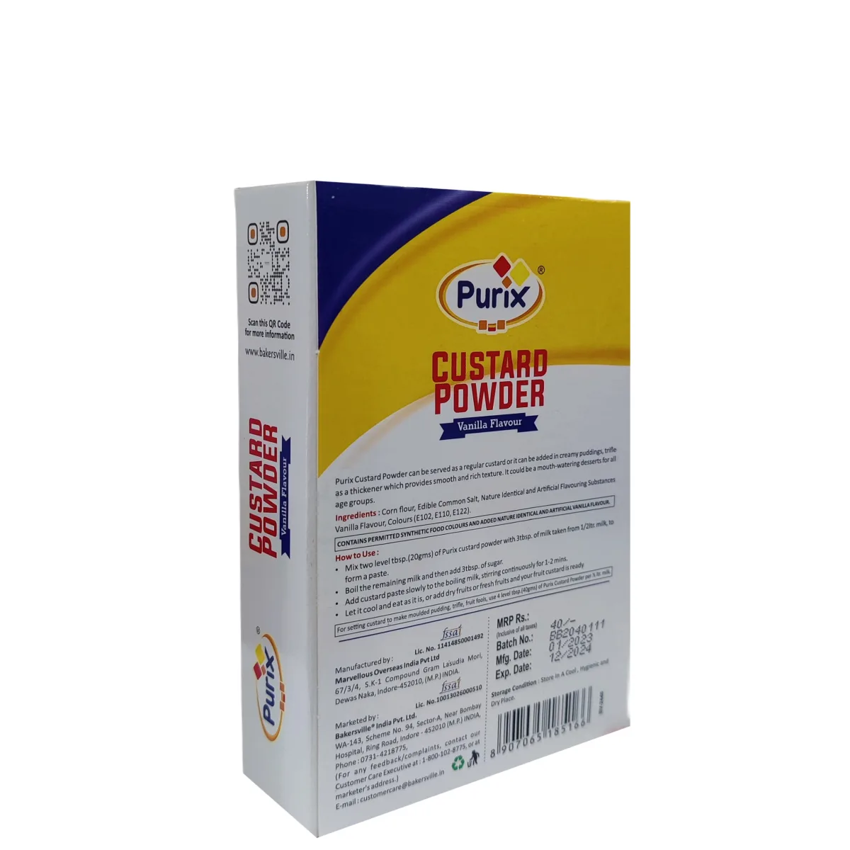 Purix Custard Powder  - 2