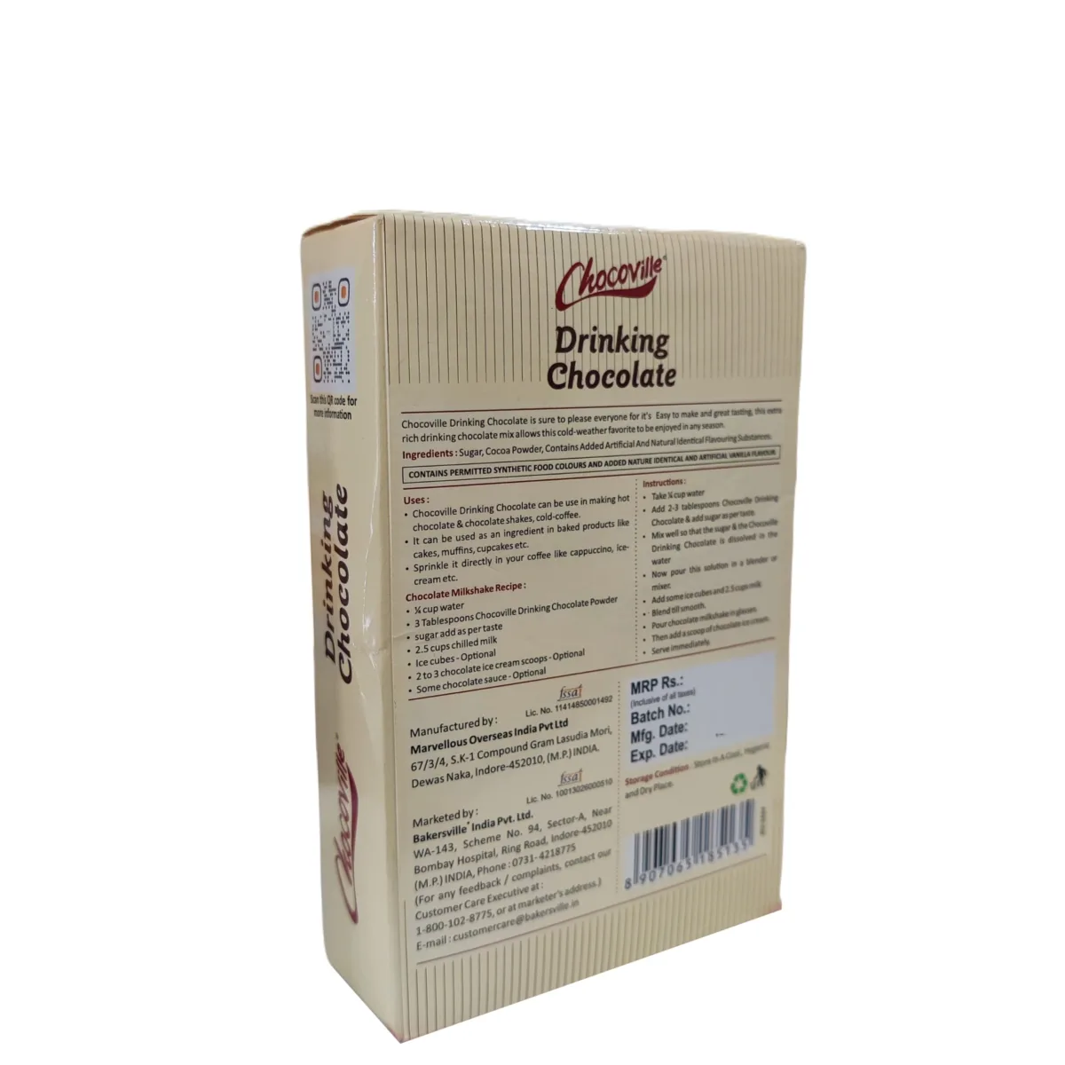 Chocoville Drinking Chocolate 100 Gm - 2