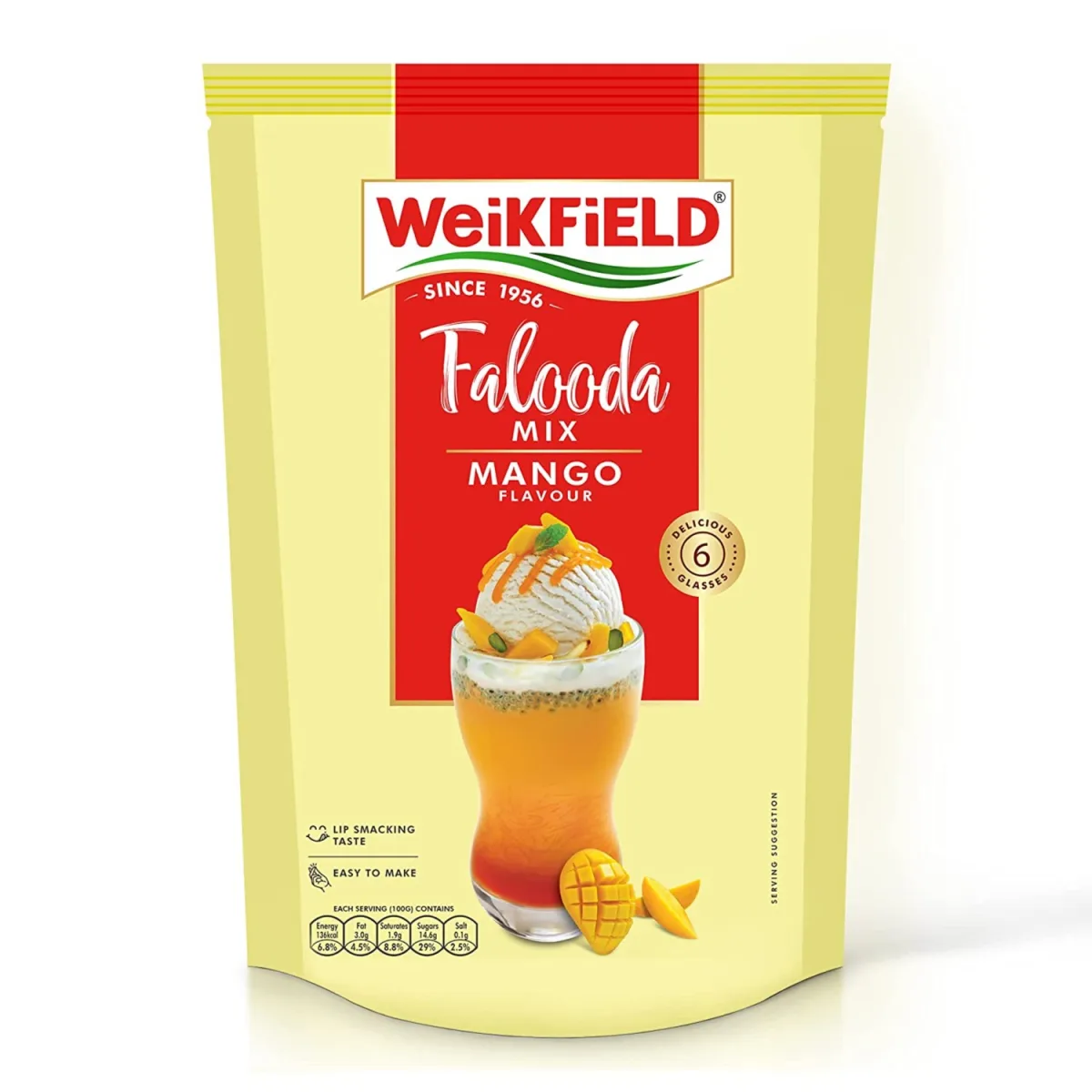 Weikfield Falooda Mix 200gm Mango - 1
