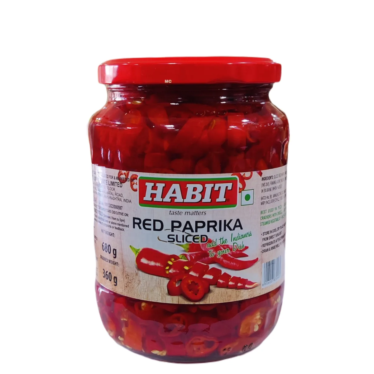 Habit Red Paprika Slice - 1