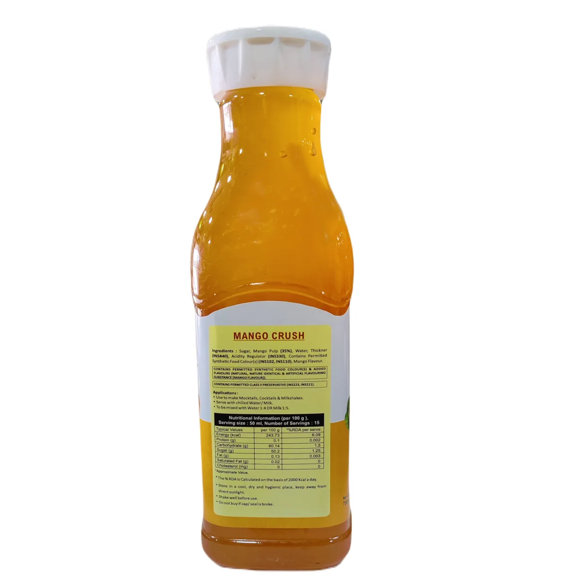 Fruitbell Fruit Crush  Mango 1Ltr - 2