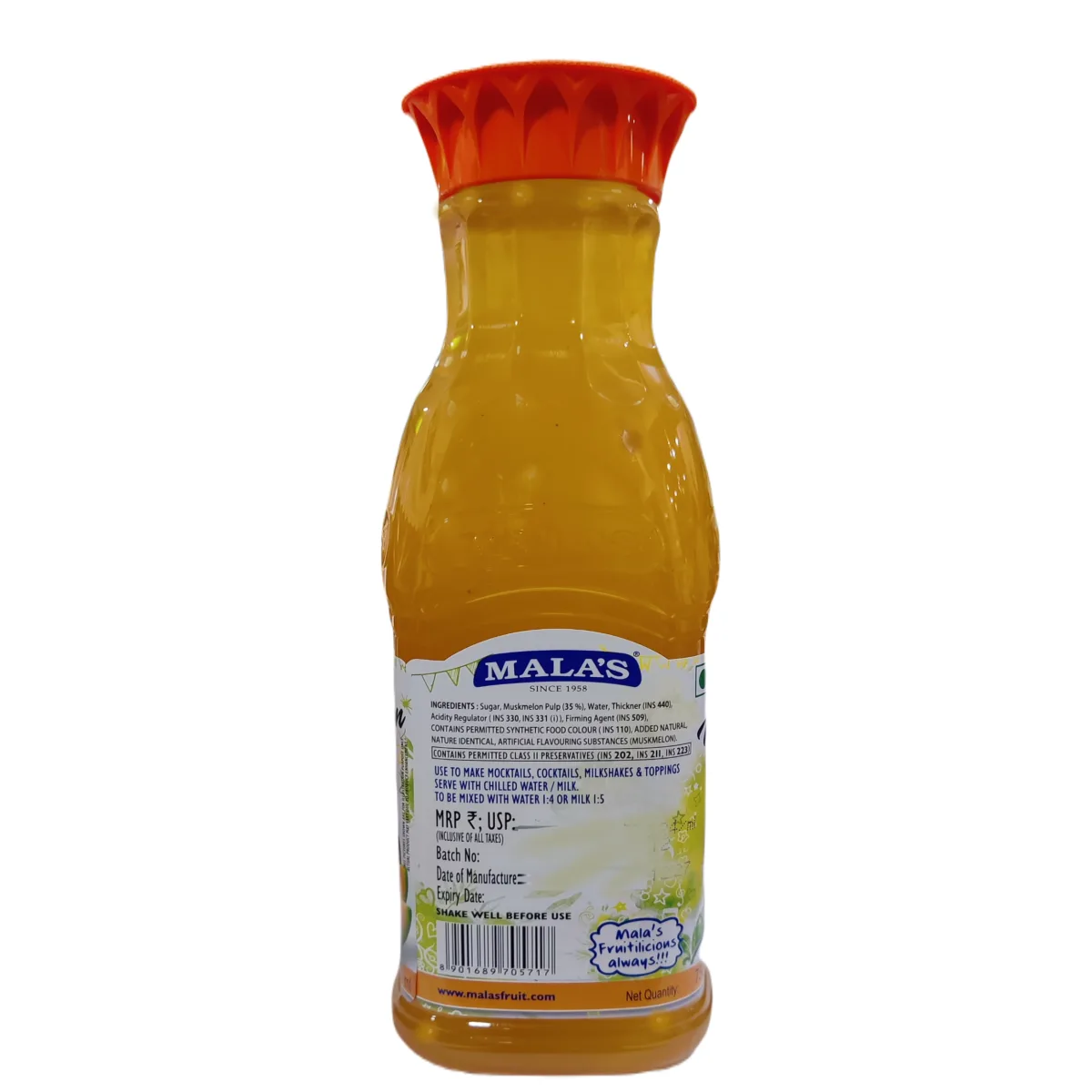 Malas Muskmelon Crush 750ml - 2