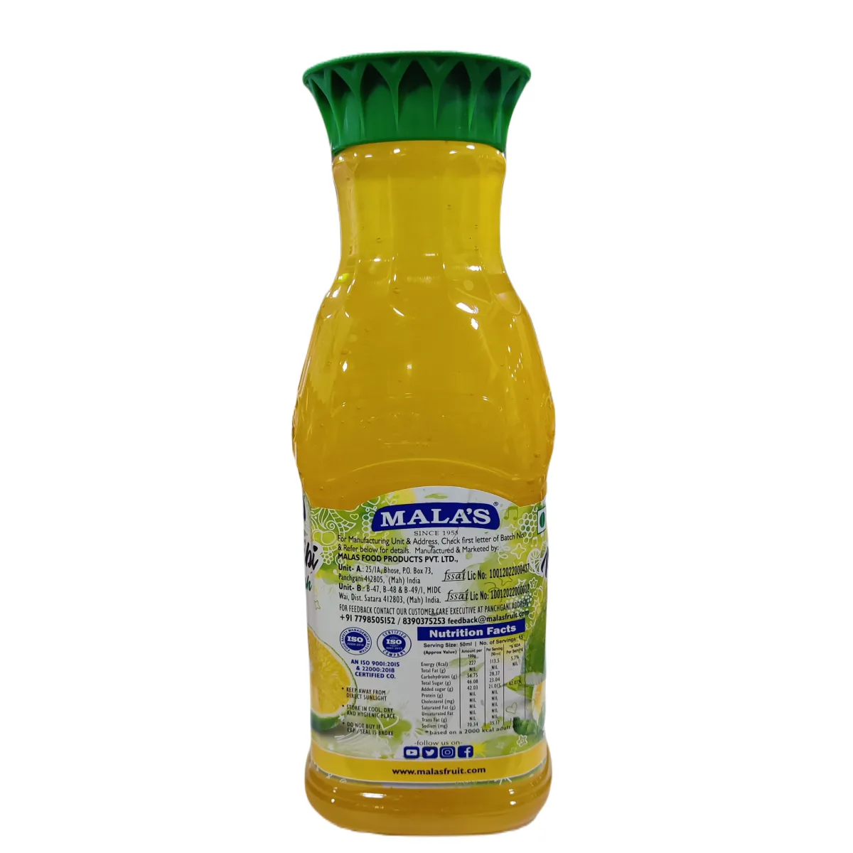 Malas Mosambi Crush 750ml - 2