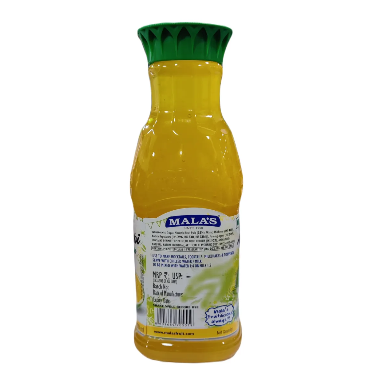 Malas Mosambi Crush 750ml - 3