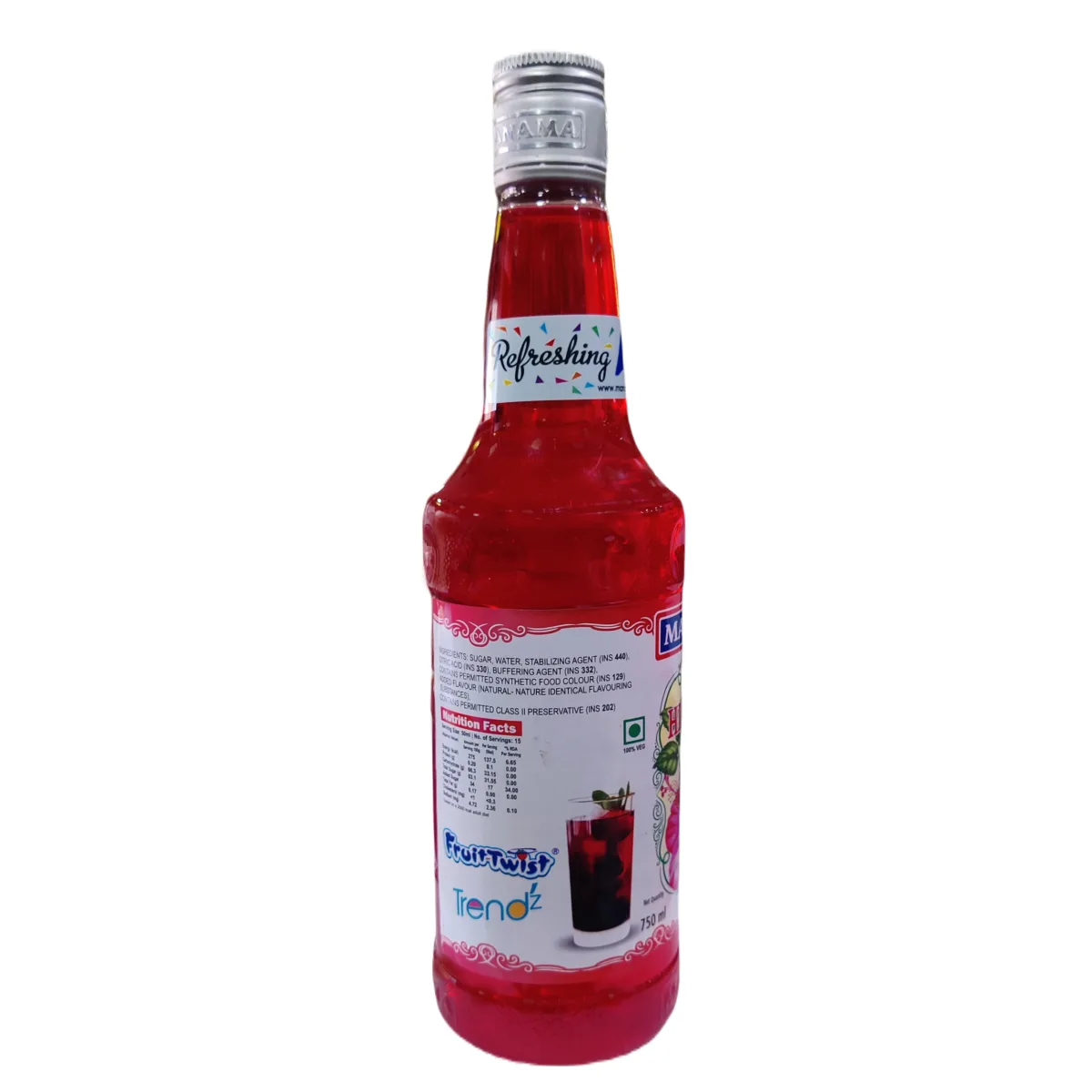 Manama Hibiscus Syrup 750ml - 2