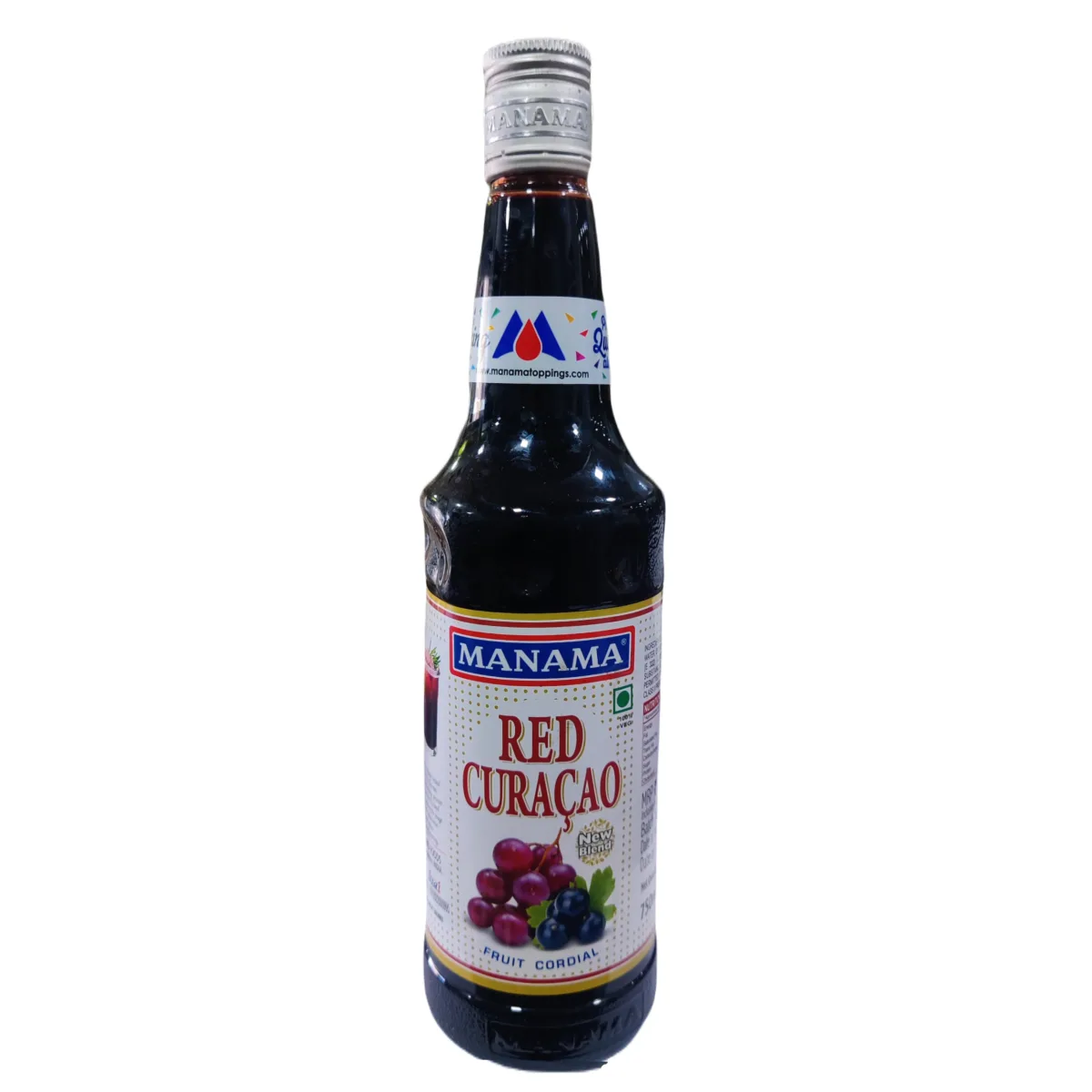 Manama Red Curacao Fruit Twist 750ml - 1