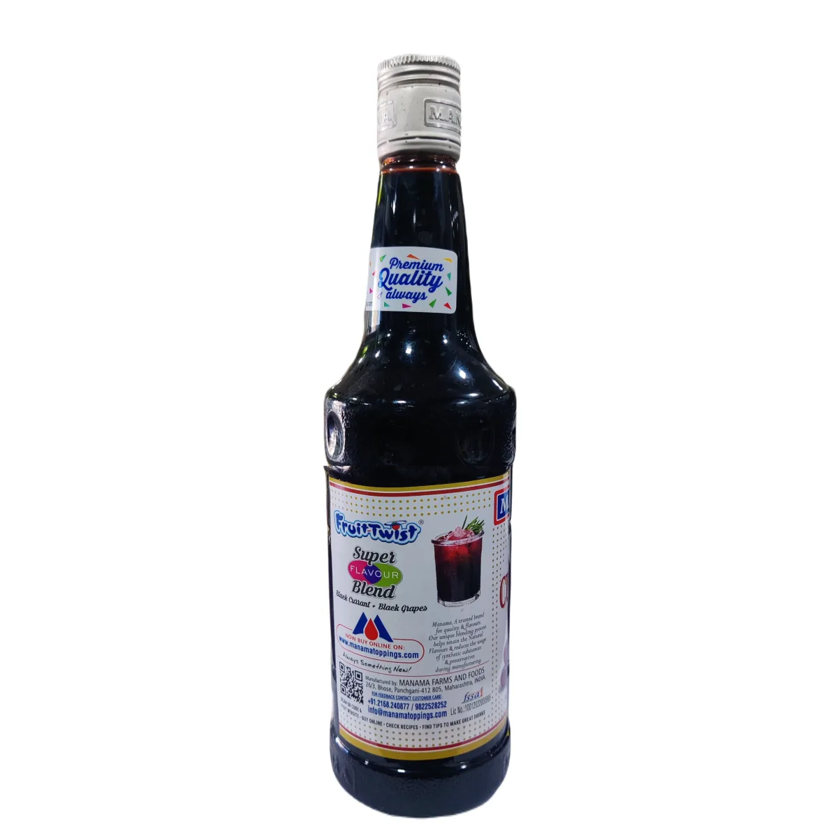 Manama Red Curacao Fruit Twist 750ml - 2
