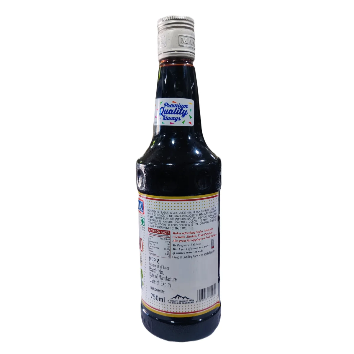 Manama Red Curacao Fruit Twist 750ml - 3