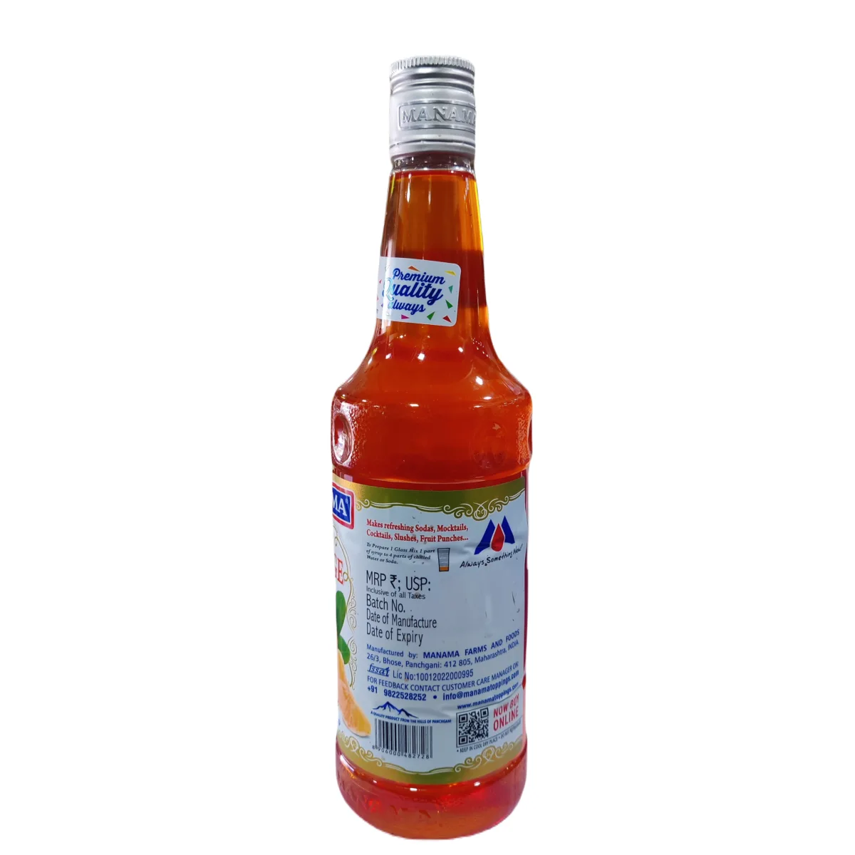 Manama Orange Fruit Twist 750ml - 2