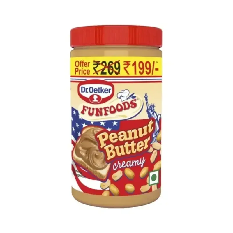 Funfoods Peanut Butter Creamy 750gm - 1